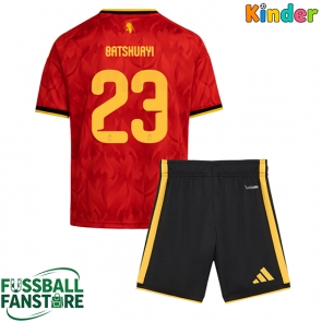 Belgien Michy Batshuayi #23 Replik Heimtrikot Kinder WM 2026 Kurzarm (+ Kurze Hosen)